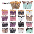 Factory wholesale 20 eye makeup brushes, full set of eyeshadow brushes, beauty tools, neutral logoless eyeliner brushes. 