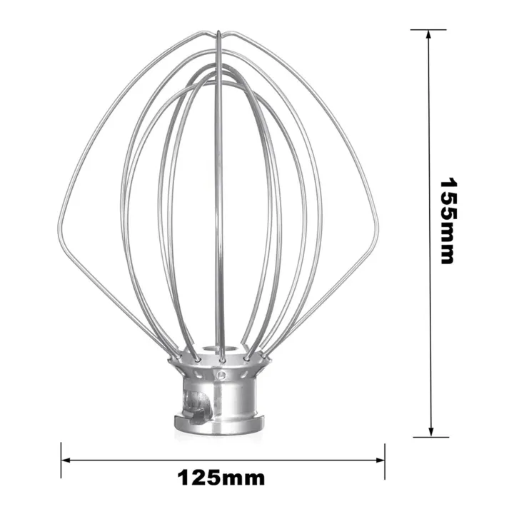 4%20Pack%20Stainless%20Steel%20Wire%20Whip%20Mixer%20Attachment%20for%20K45WW%20Flour%20Cake%20Balloon%20Whisk%20Egg%20Cream%20Stirrer%20-%20Image%202