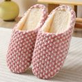 Men'S Slippers Winter Plush Warm Home Shoes Women Fur Slippers Indoor Silence Comfort Floor Slides Shoes Men Bedroom Footwear House Foocus.