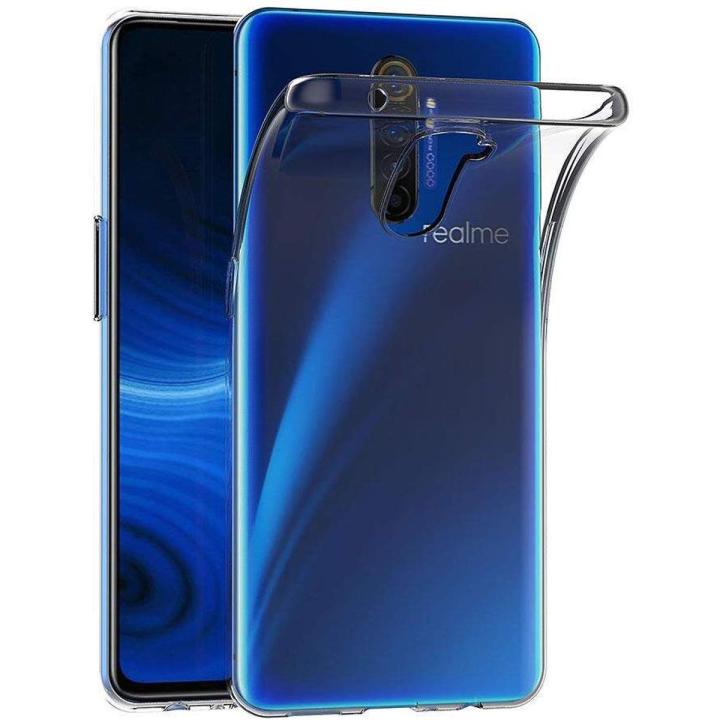 For OPPO Realme X2 Pro Transparent Clear Soft TPU Case Cover