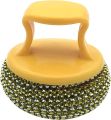 Dishwashing Brush Durable Dish Scrubber with Handle for Home Restaurant Kitchen ( 1 Pcs Random Color. 