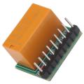 Double‑Pole Double‑Throw Relay Module DPDT Ultra-Small Automatically 5V 12V Hot. 