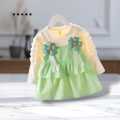 Toddler Girls Dresses 0-5 years old baby girls clothes 2025 Korean clothes. 