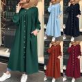 Muslim Abayas For Women Dubai Vintage Arabic Girl's Wear Hot Dresses Robe Caftan Kimono Femme élégant Musulman Islam. 