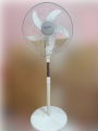 Defender Full Stand Solar Fan 16 Inch  5 Blade 16 Inches 12V DC Stand Fan Solar Fan / 12v DC FAN / 16 Inch DC Fan -1 PCS -Power Source: 12V Battery or Solar. 