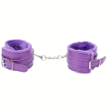 Explosive Leather Plush Shackles Foot Shackles With Chain, Multi-Color Optional. 