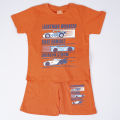 Pure Cotton Soft & Comfortable Export Quality Half Sleeve T-Shirt Set For Baby Boys. 