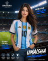 Polyester Short Sleeve Home Jersey Argentina- 2026 World Cup - Argentina Jersey - brazil jersey 2026. 