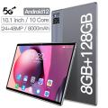Android 12 Tablet X101 8800mAh GPS 10 Core Google Play WIFI Pad 8+128GB Dual SIM 48MP Laptop 10.1 Inch PC. 