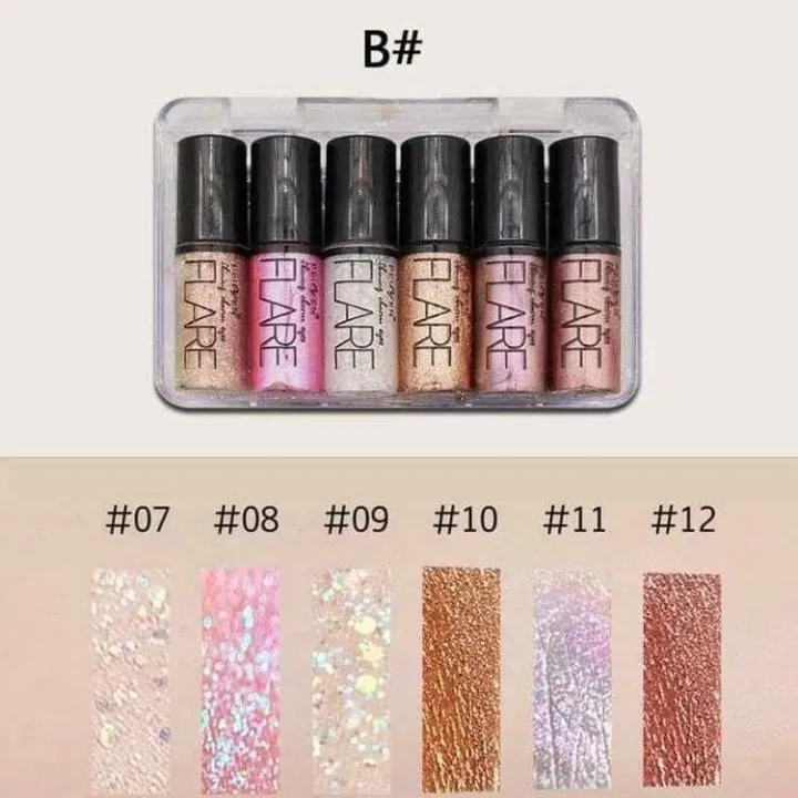 Flare%206%20Pieces%20Liquid%20Glitter%20Waterproof%20Eyeliner%20Set%20-%20Image%202