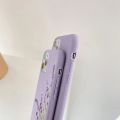 Lavender Flower Plant Back Cover Cases for iPhone 13 12 Mini 11 Pro Max XR XS Max X 10 SE 2020 6 6S 7 8 Plus Silicone Matte Case.