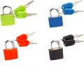 23MM Mini Strong Steel Padlock Travel Lock with 2 Keys. 