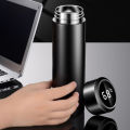 Smart thermos mug- Stainless Steel Water Bottle with LED Temperature Display – Double Walled Vacuum Insulated Smart Water Bottle  Water Proof Travel Mug  Coffee mug for Office, Gym. 