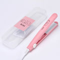 Mini Hair Straightener and Travel Hair Tools Cute Candy Color Flat Iron Bangs Straight Hair Curler Fashion Portable Hair Styling. 