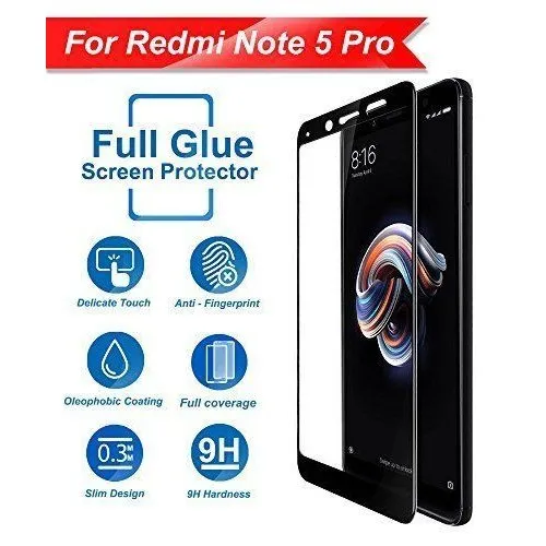 Redmi%20mi%20Note%205%20pro%20Tempered%20Glass%20Screen%20Protector%20-Black%20-%20Image%202