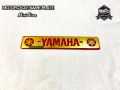 YAMAHA Motorcycle New Design Name Plate Metal Gold. 