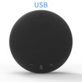 Bluetooth Wireless Conference Microphon 360-Degree Voice Pickup Noise Canceling Conference Room USB Omnidirectional Microphone.