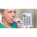 Respirometer Breathing Exerciser 3 Balls Breathing Trainer Vital Capacity Exerciser Spirometer Breathing Respiratory Exerciser Lung Function Training Instrument (BSMI).
