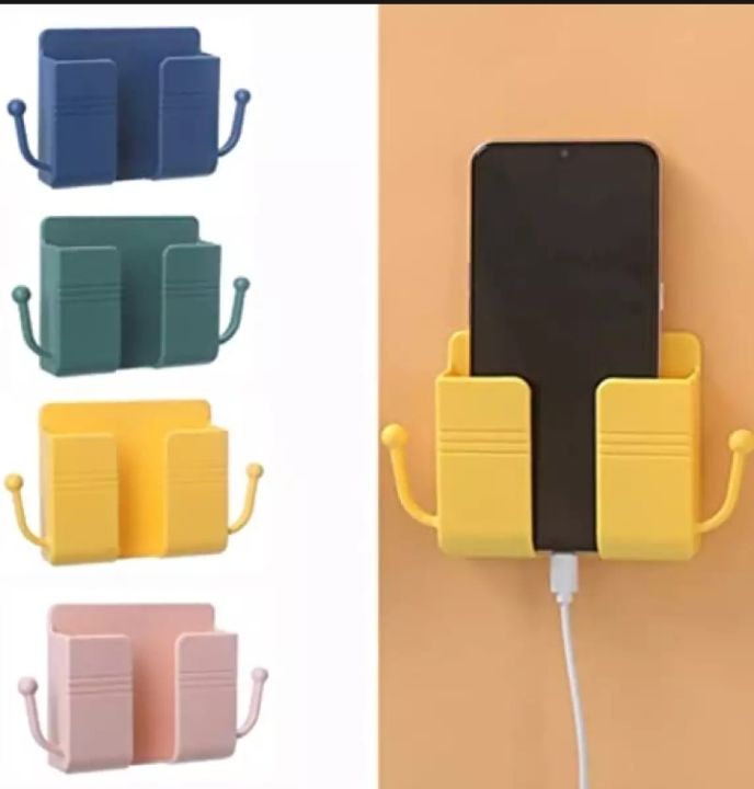 Mobile%20Phone%20Charging%20Hanging%20Holder%20Multifunction%20Wall%20Mounted%20Plug%20Bracket%20Remote%20Control%20Mounted%20Storage%20Box%20-%20Image%203