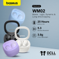 Baseus WM01/WM02 Wireless Bluetooth Earphone Smart Noise Reduction Mini In-Ear Wireless Earbuds Headphones. 