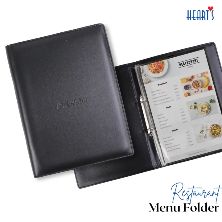 Restaurant Menu Folder / Hotel Restaurant PU Leather Menu Folder ...