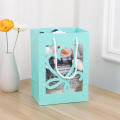 Gift Bag Transparent Window Valentine's Day Gift Anniversary Bag Wrapped Tissue. 
