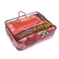 King soft double part king size blanket> full body embuss work premium quality blanket.