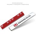Car Styling Side Fender Metal Sticker Rear Trunk Emblem For Honda.
