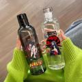 【In-Stock】 Naruto 500ml/750ml Graduated Water Cup Plastic Portable Water Bottle Uchiha Sasuke High Temperature Resistant Anti Drop Cup. 