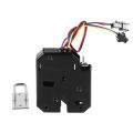 DC 12V Electric Control Latch Drawer Switch Lock Electromagnetic Lock With Detecting Switch. 