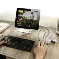 PUBG Mobile Phone Game Controller Mouse Keyboard Battledock Converter. 