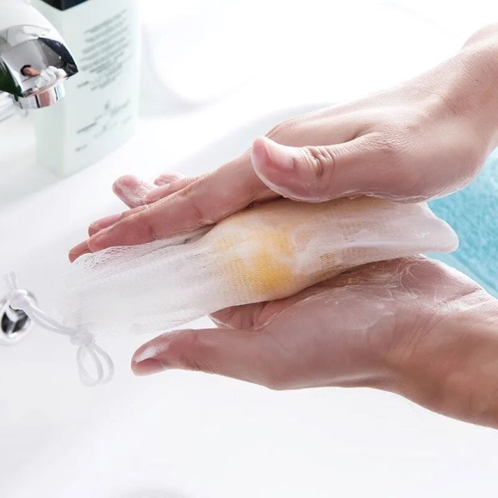 6%20Layer%20Thickened%20Foaming%20Soap%20Bags%20Facial%20Cleanser%20Mesh%20Bag%20Drawstring%20Bag%20Shower%20Bubble%20Foam%20Net%20Bath%20Body%20Washing%20Cleaning%20-%20Image%205
