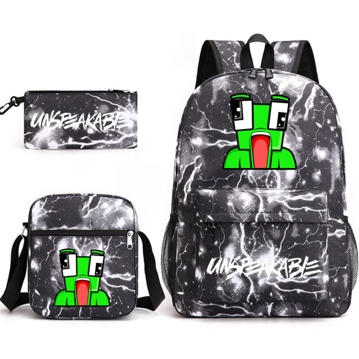 UNSPEAKABLE%20Schoolbag%20Fashion%20European%20and%20American%20Style%20Men's%20and%20Women's%20Student%20Backpack%20Casual%20Messenger%20Bag%20Cartoon%20Cute%20Backpack%20-%20Image%202