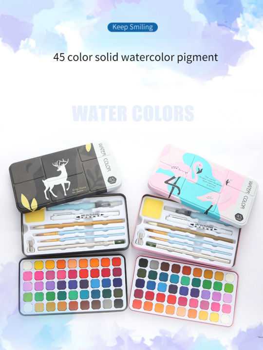 Keep%20Smiling%20Solid%20Watercolor%20Set%2045%20Colors%20(Silver%20Box)%20-%20Image%202