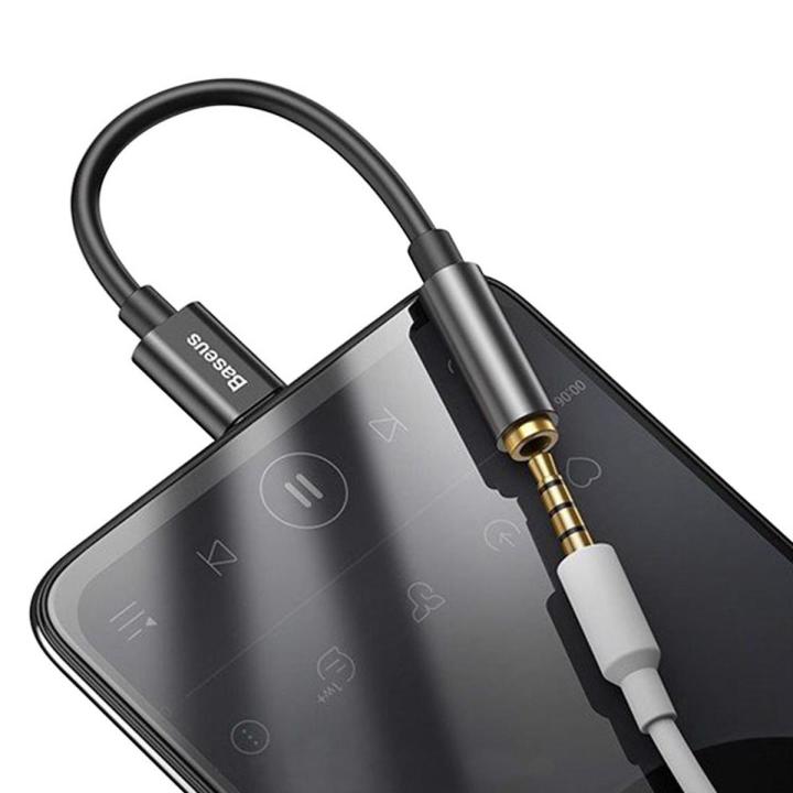 Baseus L54 Type C to 3.5mm Aux Female Adapter Audio Adapter Type-C to 3.5mm Jack Headphone Type-C Audio Converter Adapter