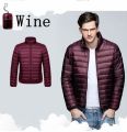 Winter Men Puffer Jacket Ultra Light Down Jacket Men Windbreaker Feather Jacket Man Lightweight Portable Warm Coat. 