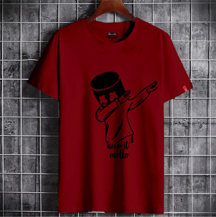 Smile design Best Quality Casual গেঞ্জি ছেলেদের new tshirt | Half Sleeve genji for man