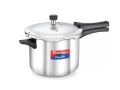 Prestige 5 liter Popular Stainless Steel Gas and Induction Compatible Pressure Cooker (Silver) 20652. 