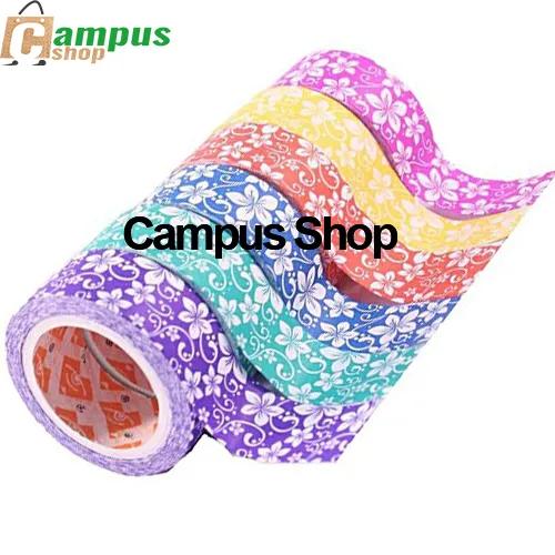 Flower%20Design%20Craft%20Paper%20washi%20Tape%206%20pcs%20-%20Image%205