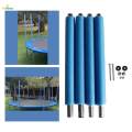 4Pcs Trampoline Poles Replacement Steel Pipe for Activity Jump Bed Lawn 52.5cm. 