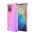 lthmy for Vivo Y55 5G Gradient Color Case Cover Soft TPU Silicone Phone Cases Back Cover Shockproof Casing. 