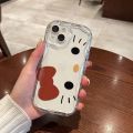 Cute Hello Kitty Cat Couple Clear Case Cover For VIVO V29E V27E V25E V25 V27 V23 V30 Pro V30E V21E V23E Y15S Casing Case Cartoon Soft Shockproof Silicone 3D Wavy Curved Edge Cover. 