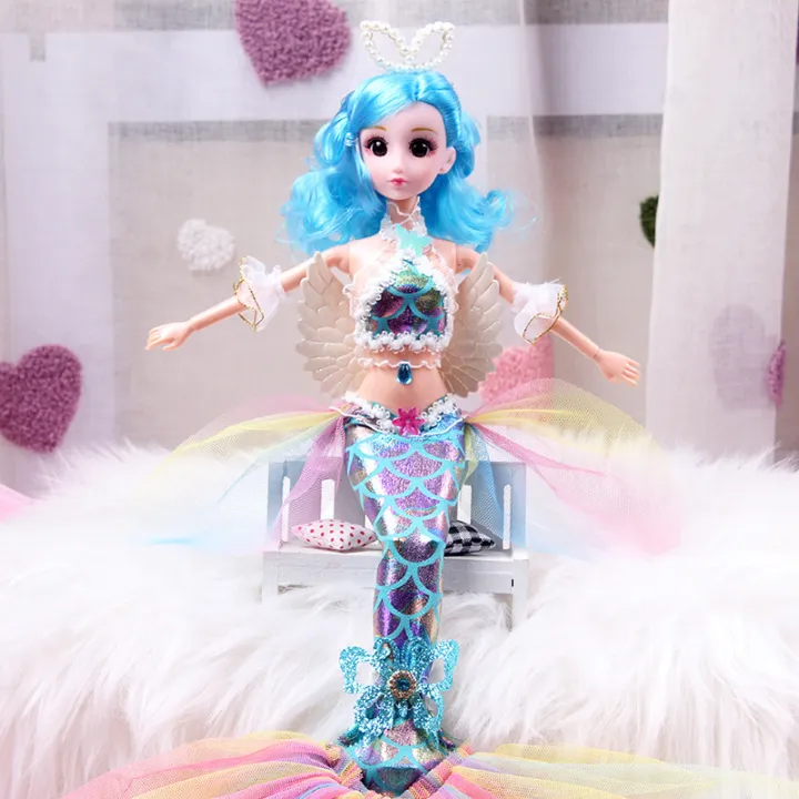 45cm%20Mermaid%20Princess%20Heng%20Chao%20Confused%20Barbie%20Doll%20Set%20Girls%20Children's%20Toy%20Mermaid%20Doll%20Wholesale%20-%20Image%204