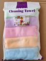 Baby Soft Face Towel CN-1pcs 11*11 Inch -5pcs 1pac - Multicolor. 