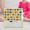 Alphabet Puzzles Board Russian Learn Development Preschool Learning Birthday Holiday Gift Sensory. 