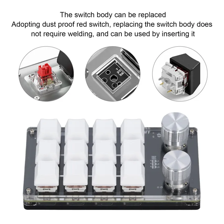 12%20Key%20Knob%20Keyboard%20Programmable%20USB%20Red%20Switch%20Mechanical%20Keypad%20DC%205V%201A%20-%20Image%205