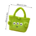【Nice Day Toy Findings Store】（NEW）Sanrio Plush Tote Bag HelloKitty Kuromi Melody Kawaii. 