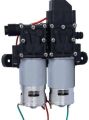 Double Motor Pump 12V Dc High Pressure Self Priming Diaphragm Water Pump For Bike or Car Wash & Garden irrigation. 