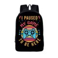 Funny Choose Your Gamer Print Backpack Children Boys Girl Video Game Fan Schoolbags Outdoor Travel Laptop Sports Rucksack. 