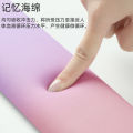 Cross-border new gradient color keyboard wrist pad, wrist rest, hand rest, large desktop office PU non-slip keyboard hand rest. 
